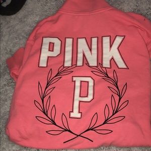 Pink hoodie